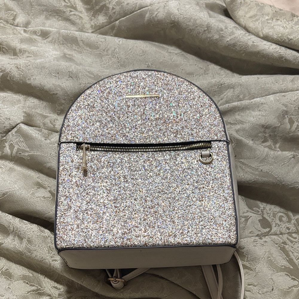 Aldo Silver Sparkle Women's Backpack